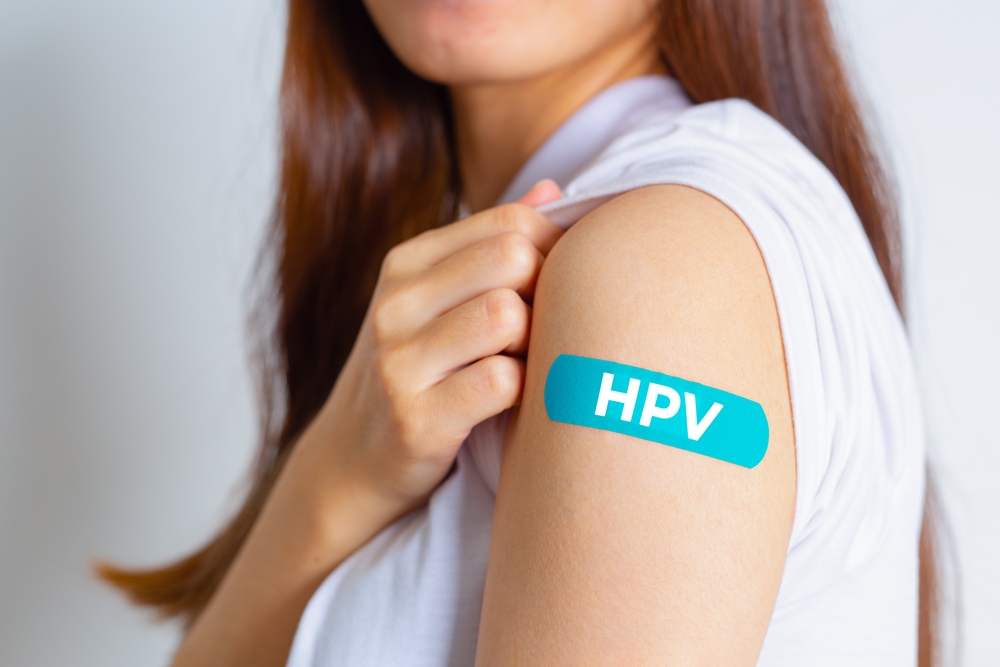 The HPV vaccine protects against all types of the HPV virus, thus helping to prevent cervical cancer.